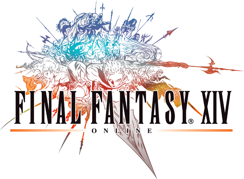 Final Fantasy Xiv Title (800x589), Png Download