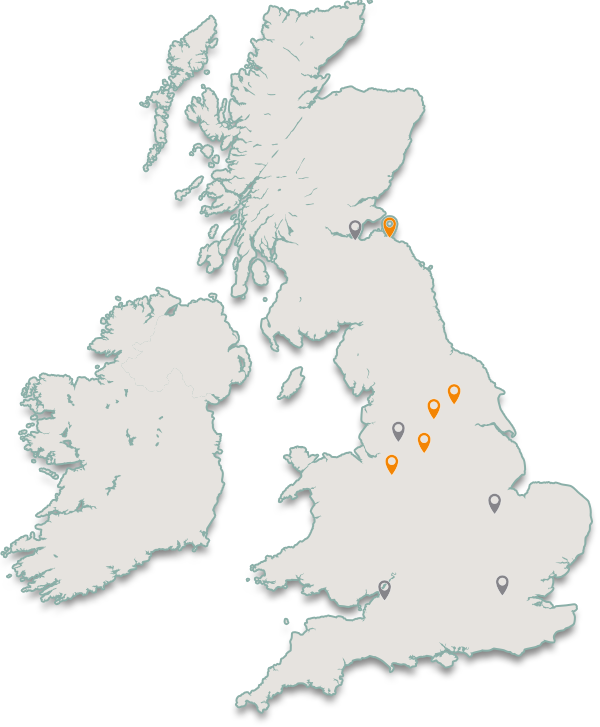 Freightliner Maintenance Network Map (600x727), Png Download