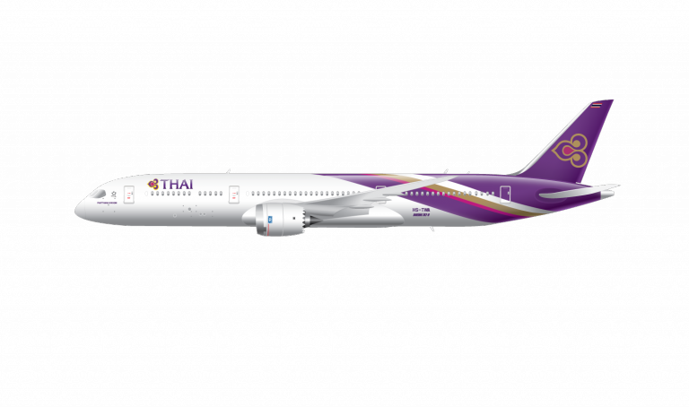 Thai Airways (768x454), Png Download