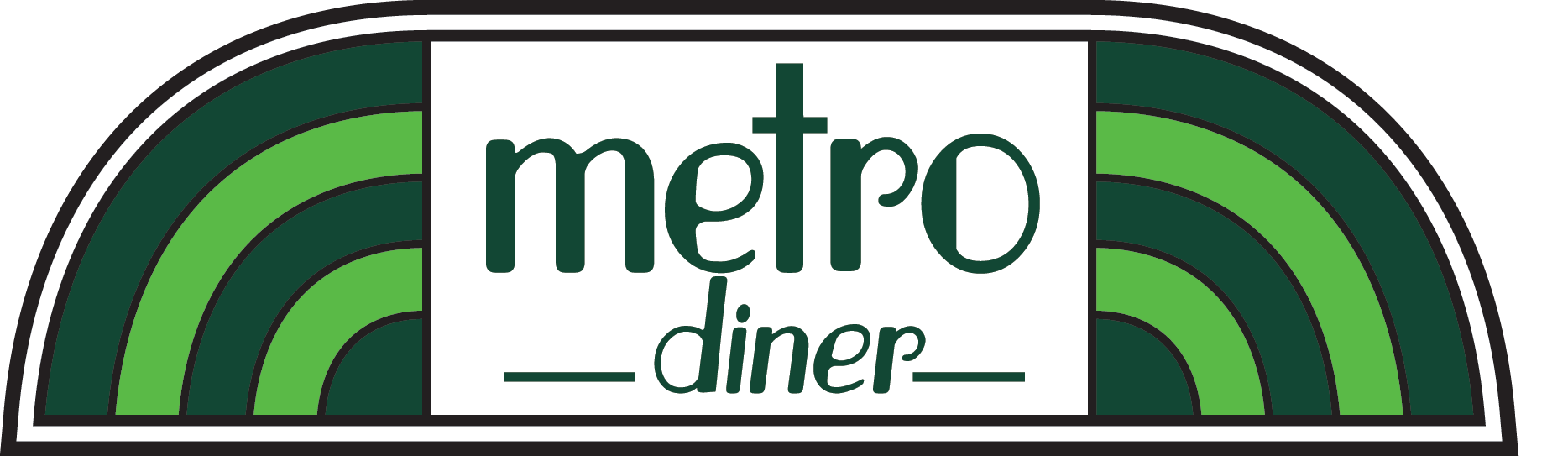 Metro Diner (1868x543), Png Download