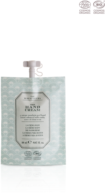 Organic Certified, The Hand Cream, 20 Ml, The Rerum (570x740), Png Download