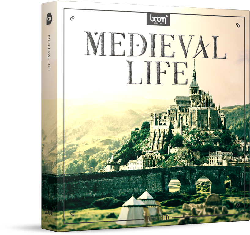 Medieval Life Sound Effects Library Product Box (1000x900), Png Download