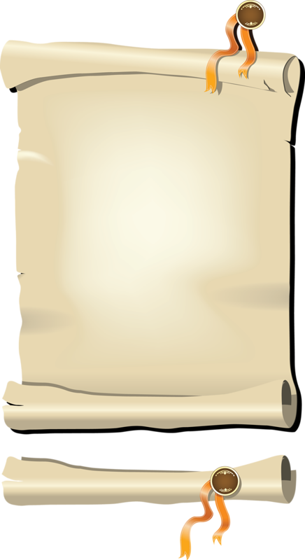 Parchemins (436x800), Png Download