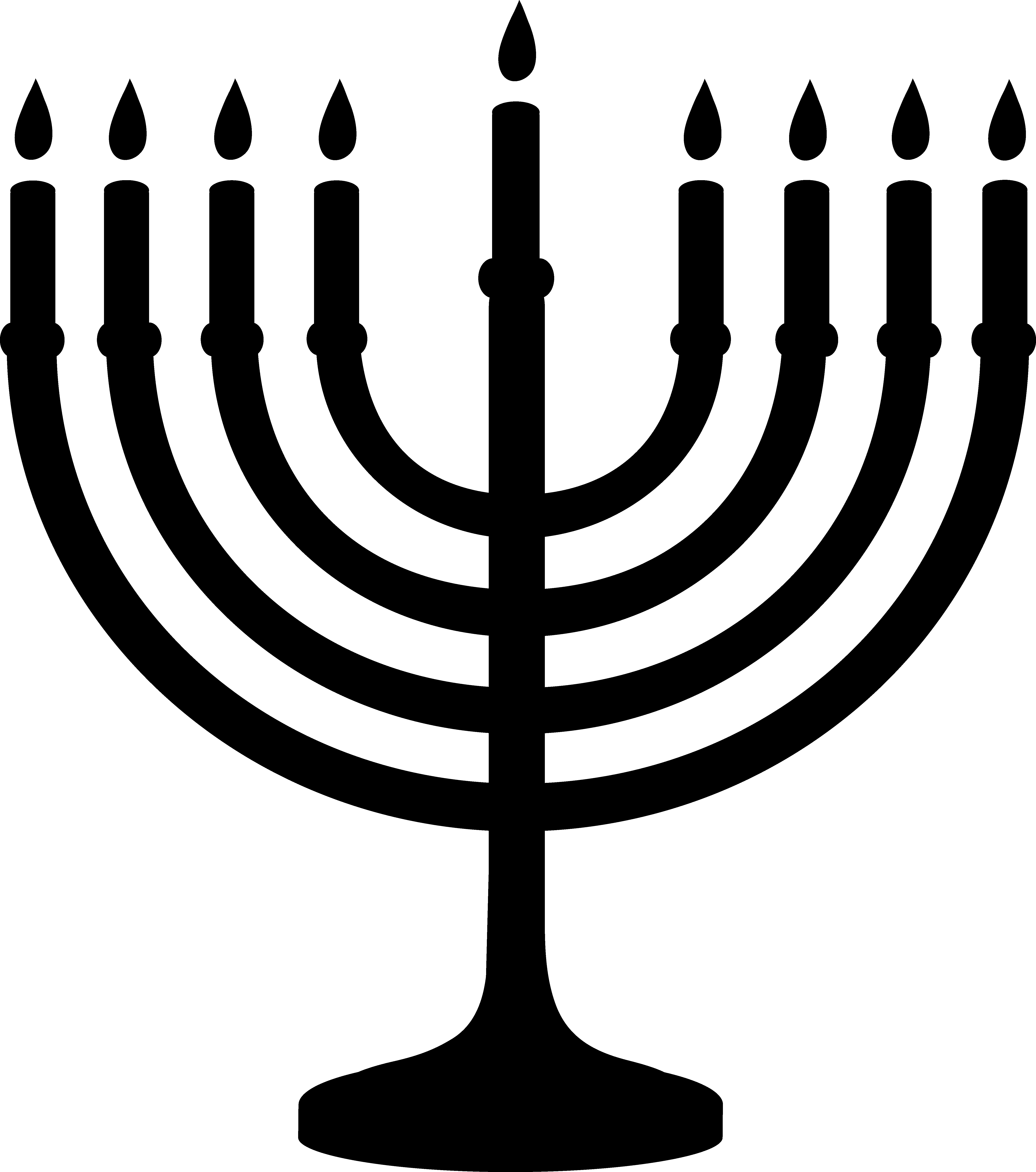 Jewish - Simbolo Sagrado Do Judaismo (5539x6264), Png Download