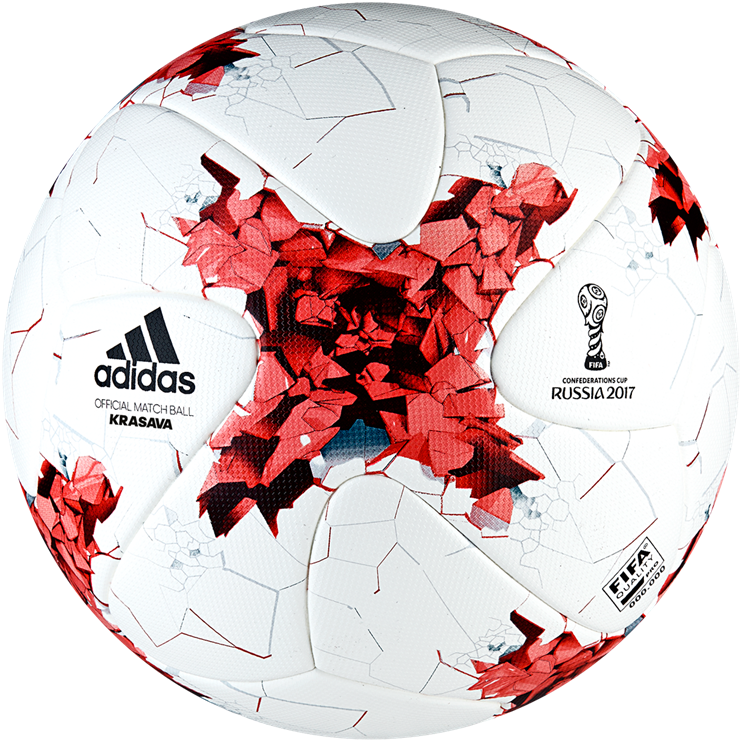Adidas Krasava Fifa Confederations Cup Official Match - 2017 Confederations Cup Ball (800x800), Png Download
