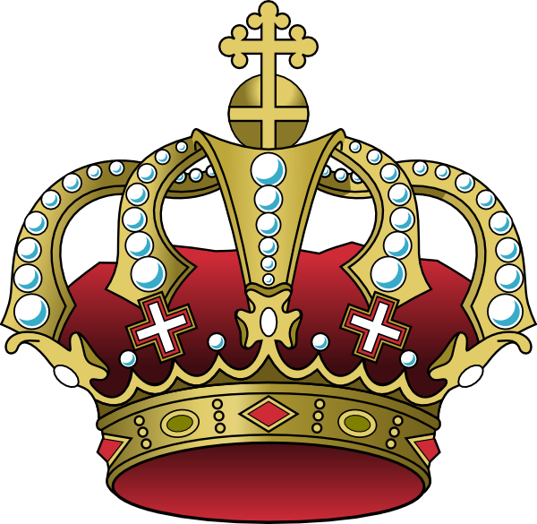 Christ The King Crown Clip Art At Clipart Library - Royalty Clipart (600x585), Png Download