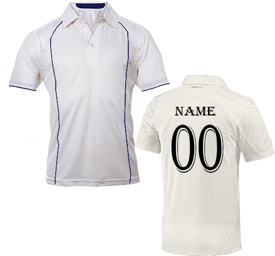 White Cricket T-shirt - Cricket T Shirt White (600x600), Png Download