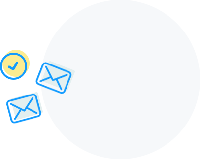 Bg Email Subscribe - Circle (406x323), Png Download