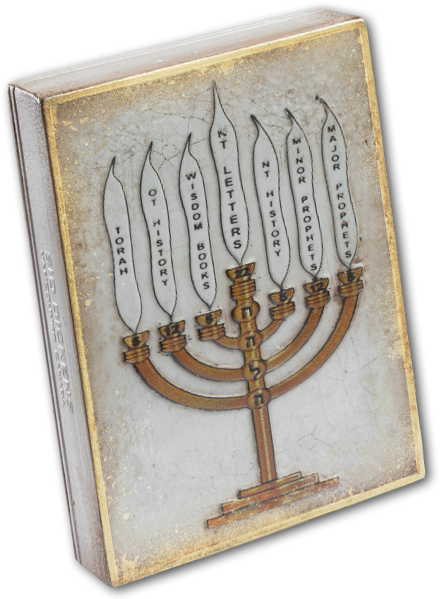 Sid Dickens Memory Blocks T-331 Menorah - Hanukkah (460x600), Png Download
