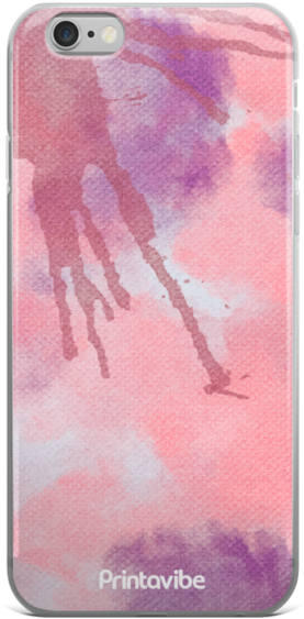 Pink Watercolour Iphone Case - Smartphone (800x800), Png Download