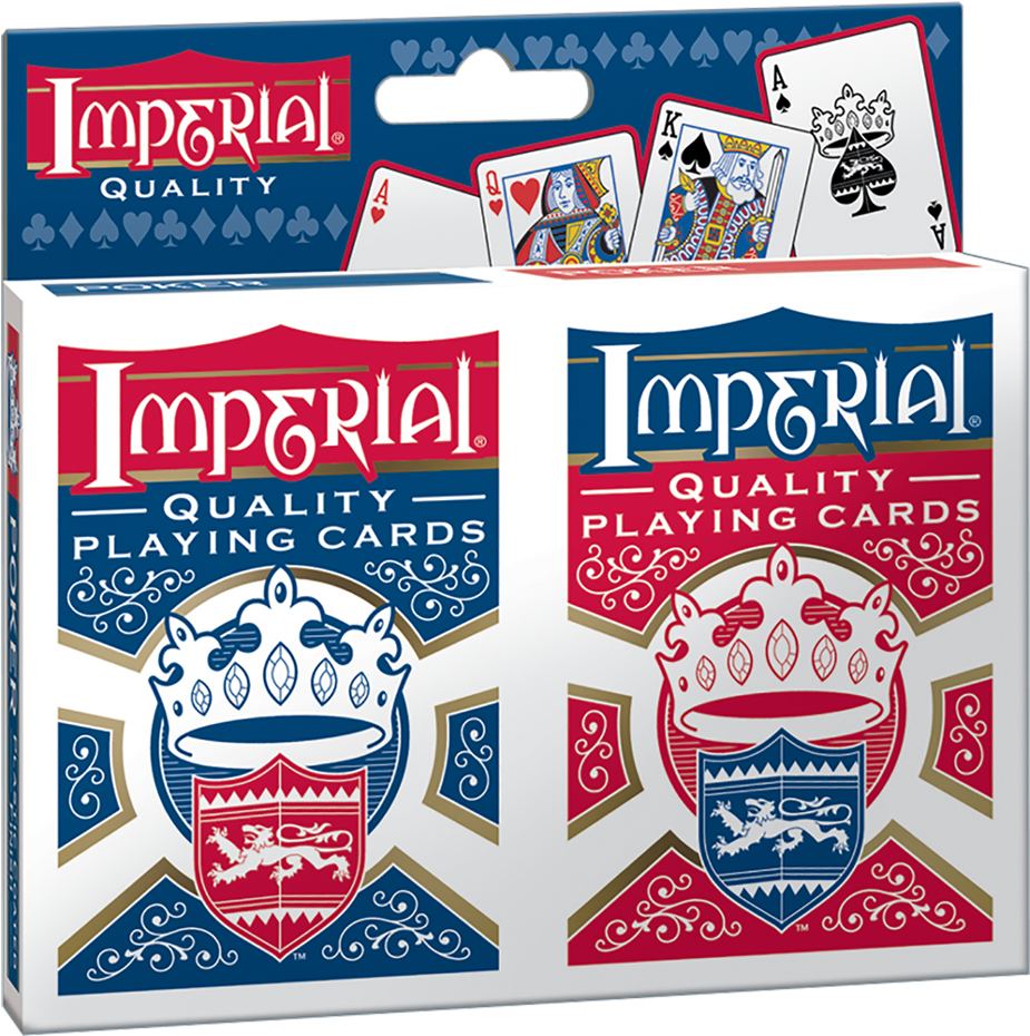 Imperial® Twin Pack Poker Playing Cards - Patch Products 1452 Imperial Twin Pack Playing Cards (1000x1000), Png Download