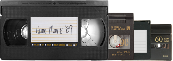 Video Tape Png (600x212), Png Download