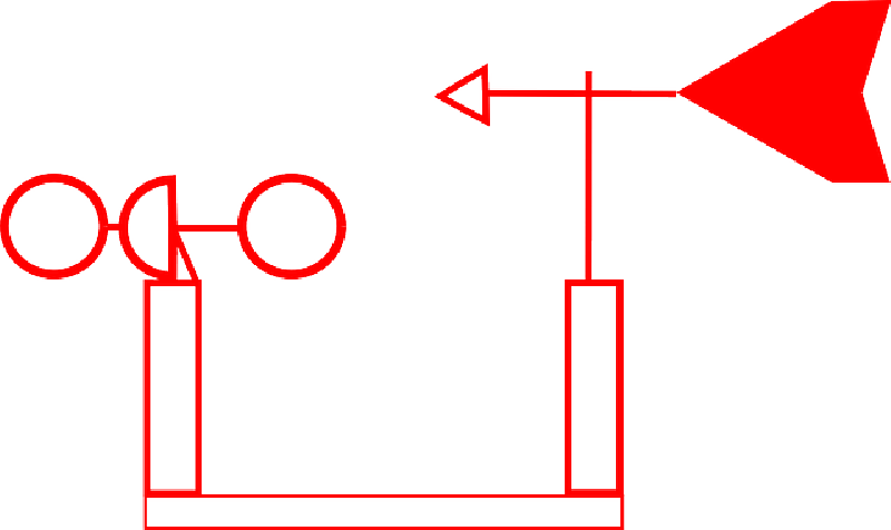 Arrow, Direction, Wind, Speed, Measure, - Wind Vaneclipart (800x476), Png Download