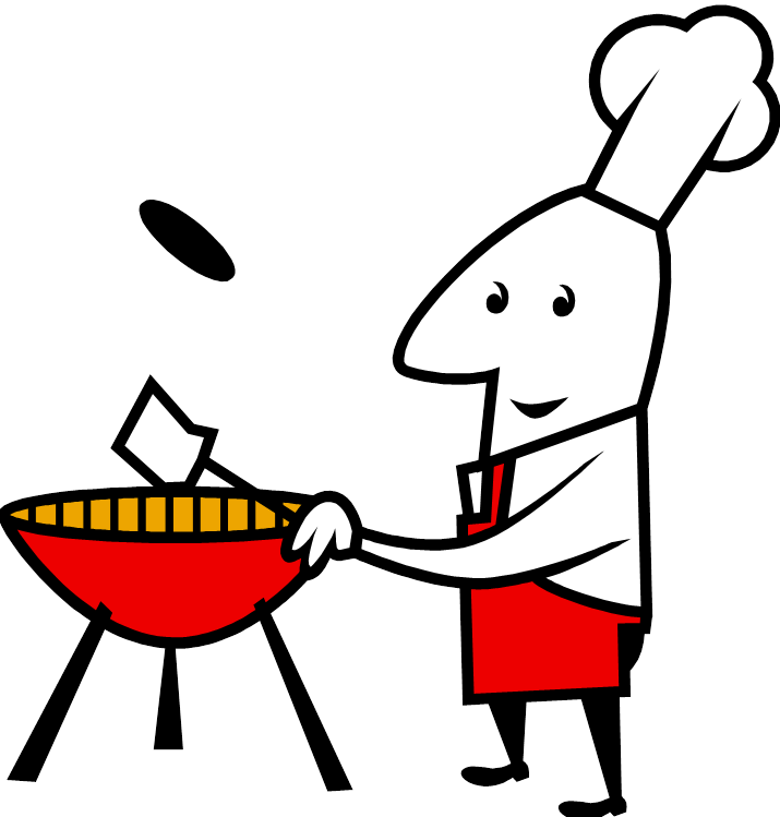 Bbq Clipart - Grill Out Clip Art (715x749), Png Download