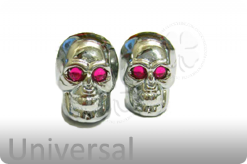 Skull Terminator Red Eyes - The Terminator (800x800), Png Download