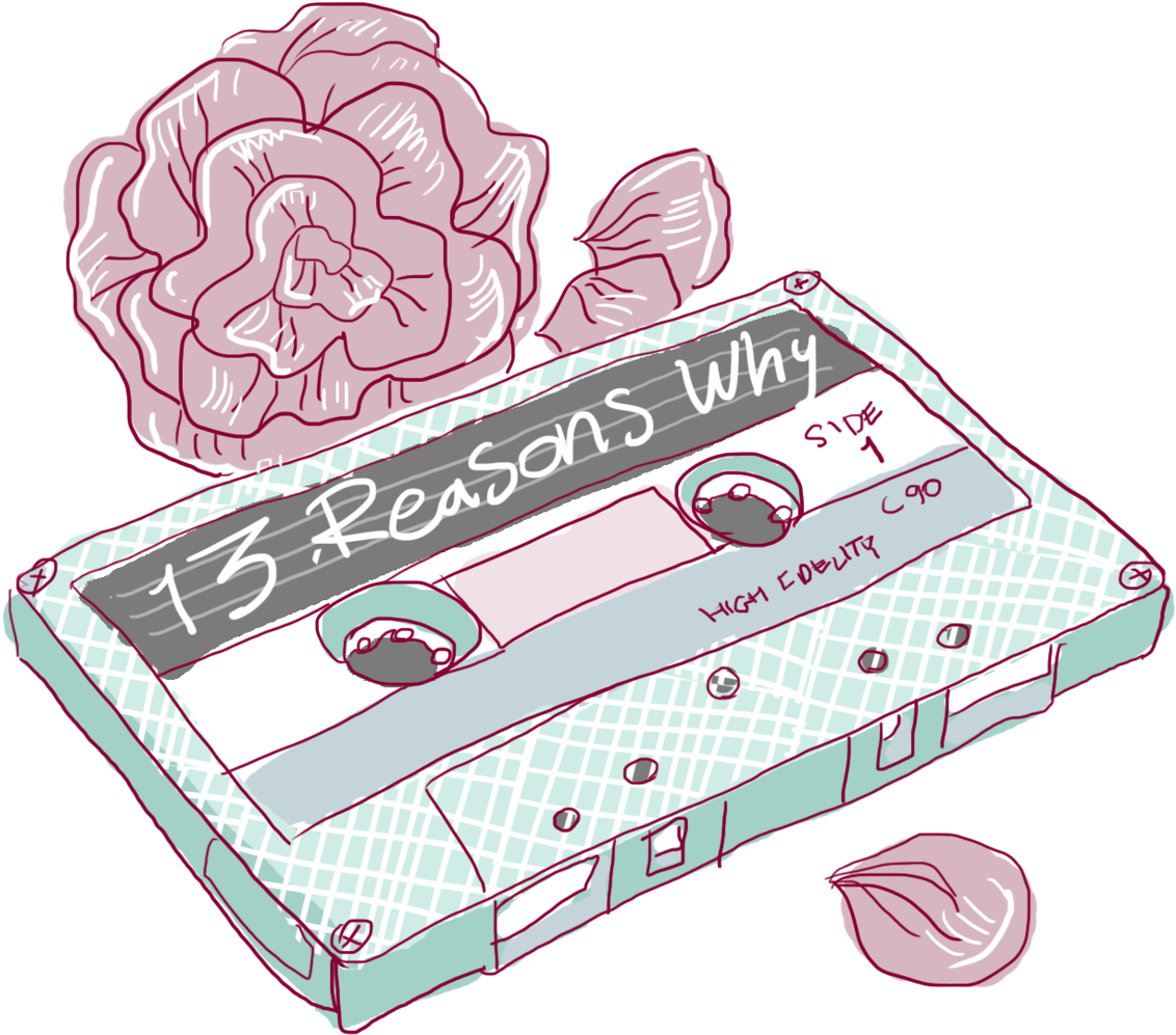 Readers Rejoice For The Successful Adaption Of '13 - 13 Reasons Why Art (1200x1108), Png Download