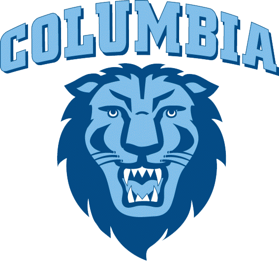 A Handful Of Stone And Bronze Sculptures Planted Across - Columbia University Sports Logo (567x529), Png Download