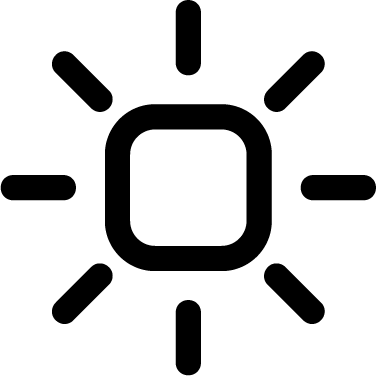 Brightness Increase - Thermometer Low And High Icon (376x376), Png Download