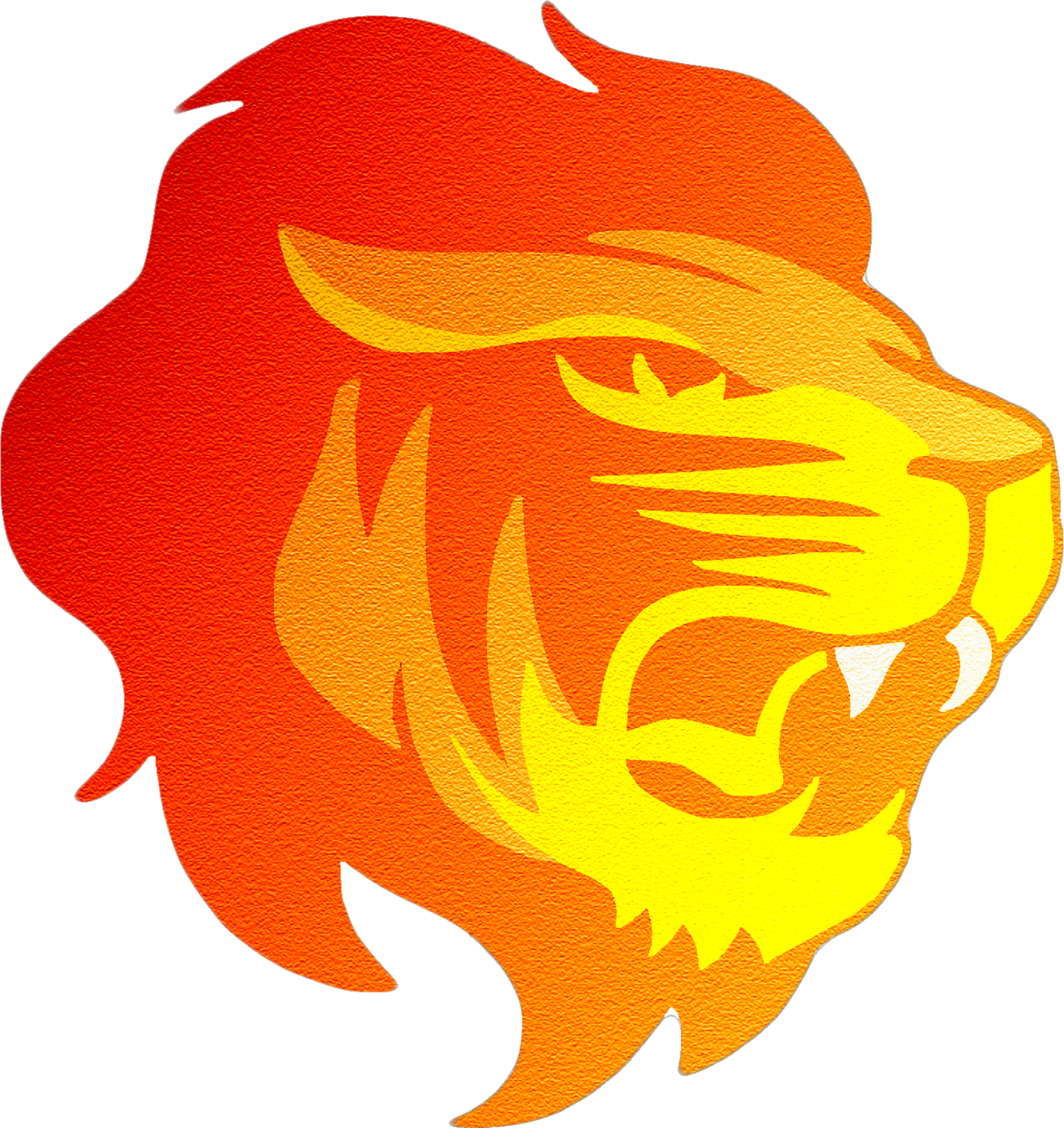 Cat Lion Animal Wildlife Wild 941821 - Gambar Animasi Kepala Singa (4800x3968), Png Download