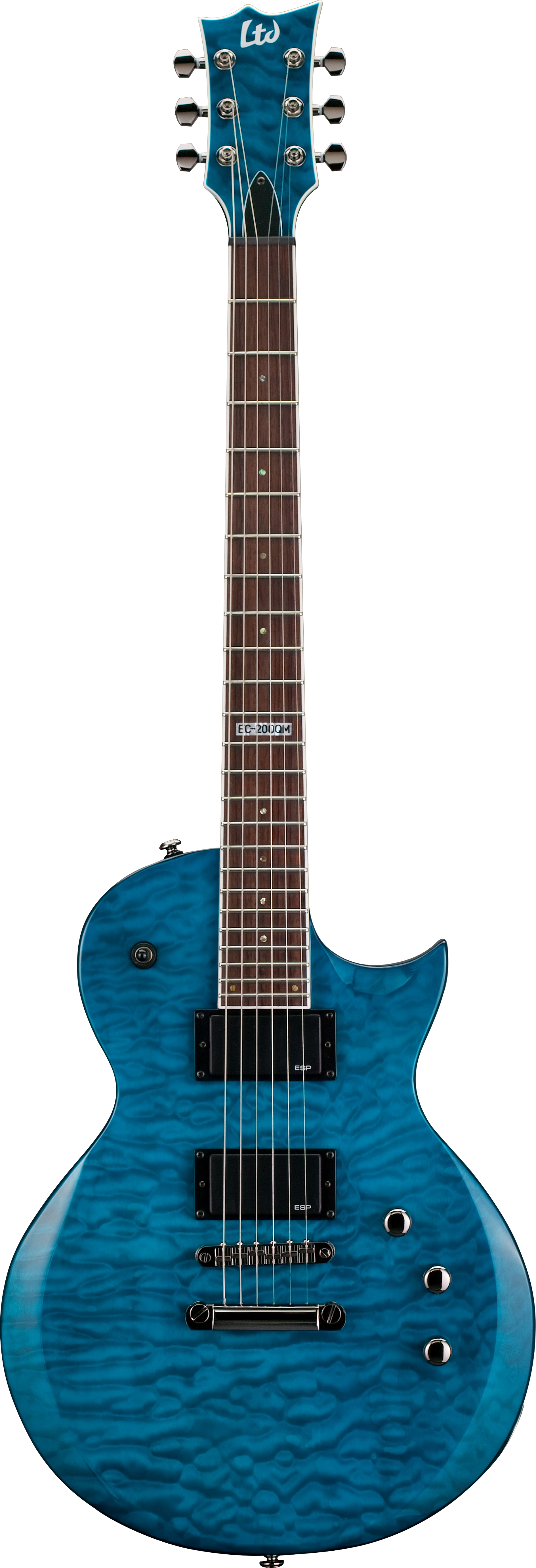 Electric Guitar Png - Esp Ltd Ec (1889x5524), Png Download