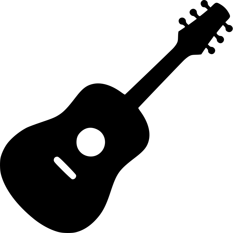 Acoustic Guitar - - Guitar Png Icon (981x980), Png Download