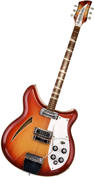 1969 Rickenbacker (375x600), Png Download