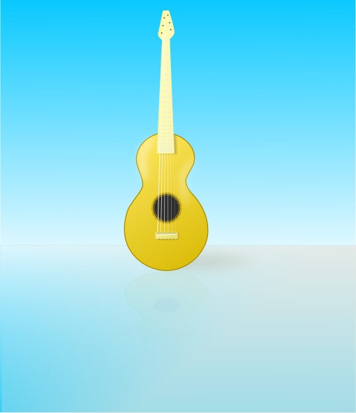 How To Set Use Guitar Svg Vector (510x593), Png Download