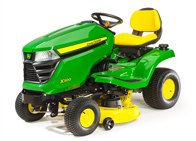 X300 Tractor With 42-inch Deck - John Deere S 240 (642x462), Png Download