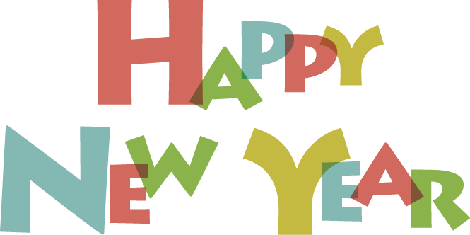 New Year Clipart Png Vector Happy New Year 2018 Images - Happy New Year Png (665x332), Png Download