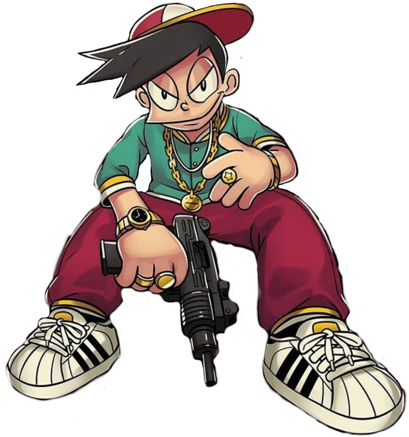 Karya Sederhana Dianjoju - Supreme Suneo (1600x1600), Png Download