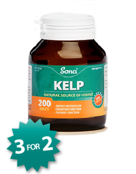 Food Supplements - Kelp - Sona Vitamin B Complex (500x600), Png Download