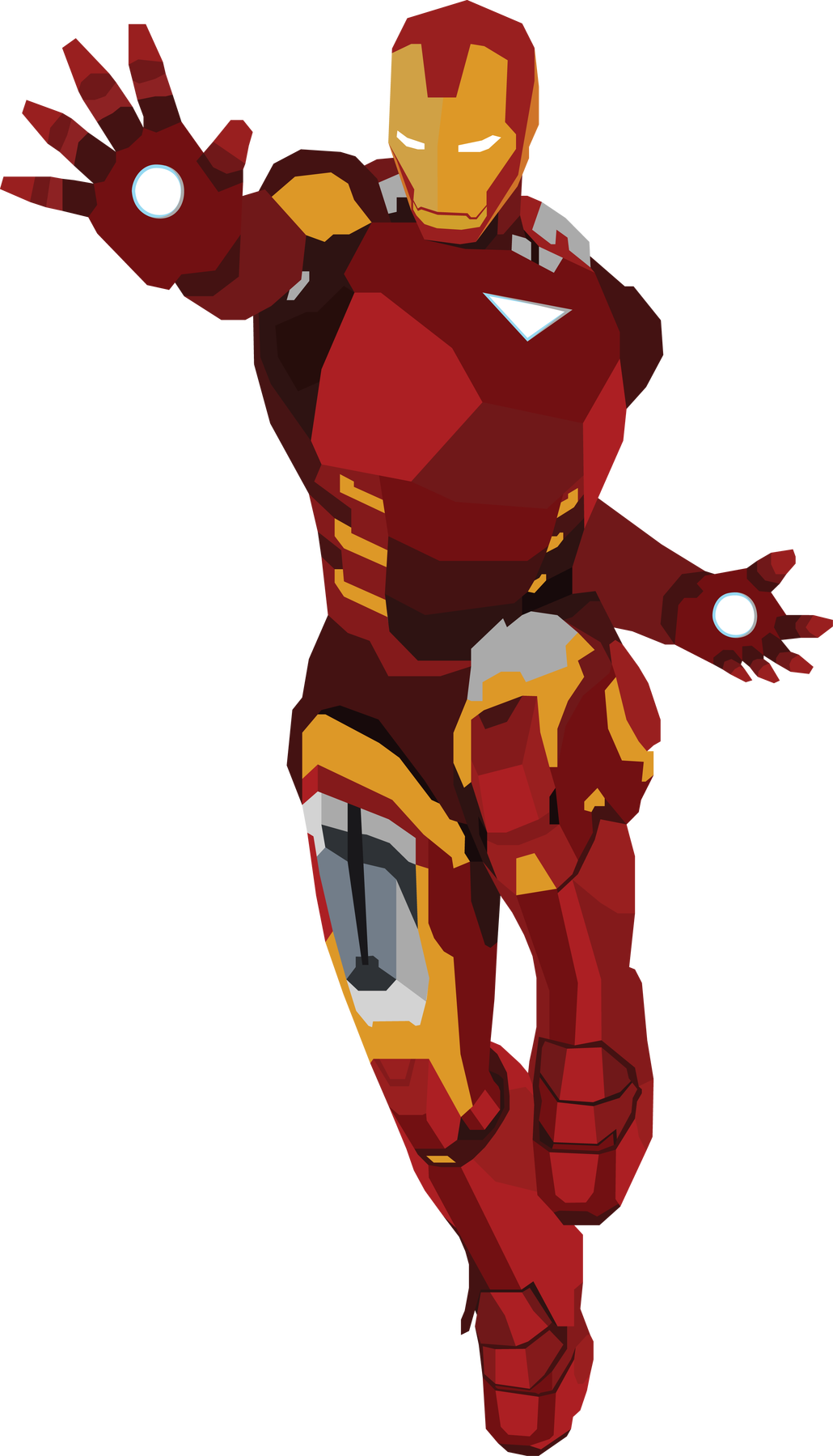 The Press - Avengers Iron Man Png (1030x1799), Png Download