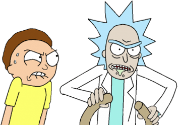 Rick And Morty Png (400x400), Png Download