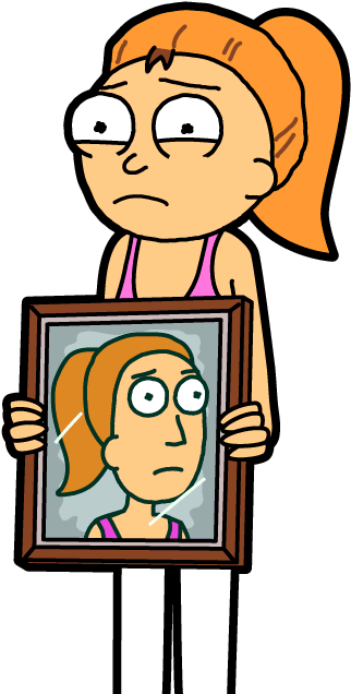 18kib, 335x650, Summer Morty - Pocket Mortys Summer Morty (335x650), Png Download