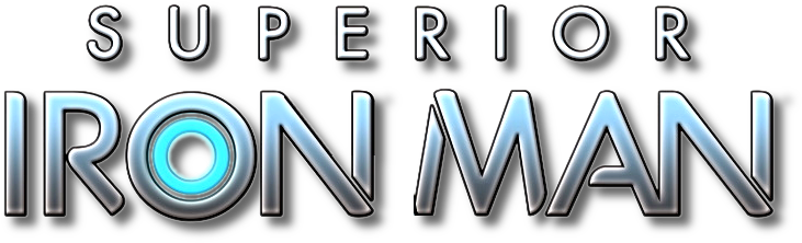Superior Iron Man Logo2 - Graphic Design (742x239), Png Download