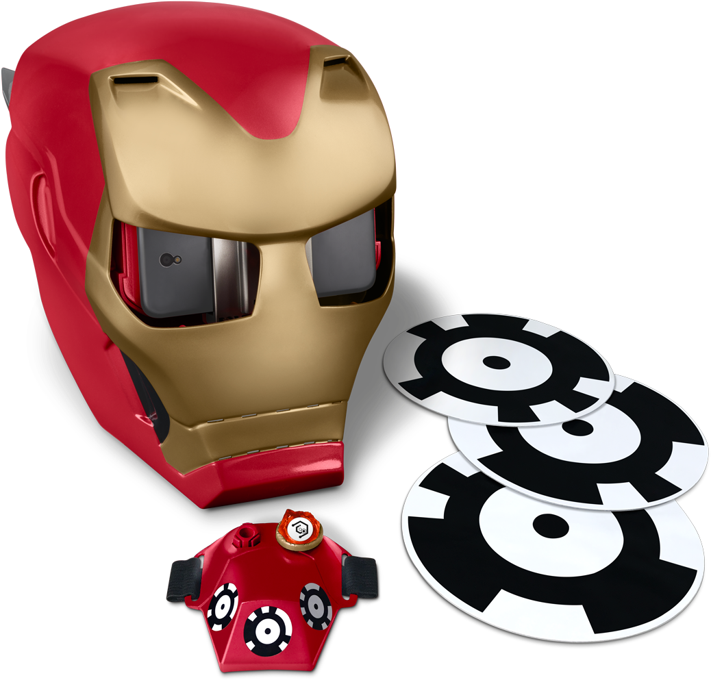 How It Works - Iron Man Vr Helmet (1097x1115), Png Download