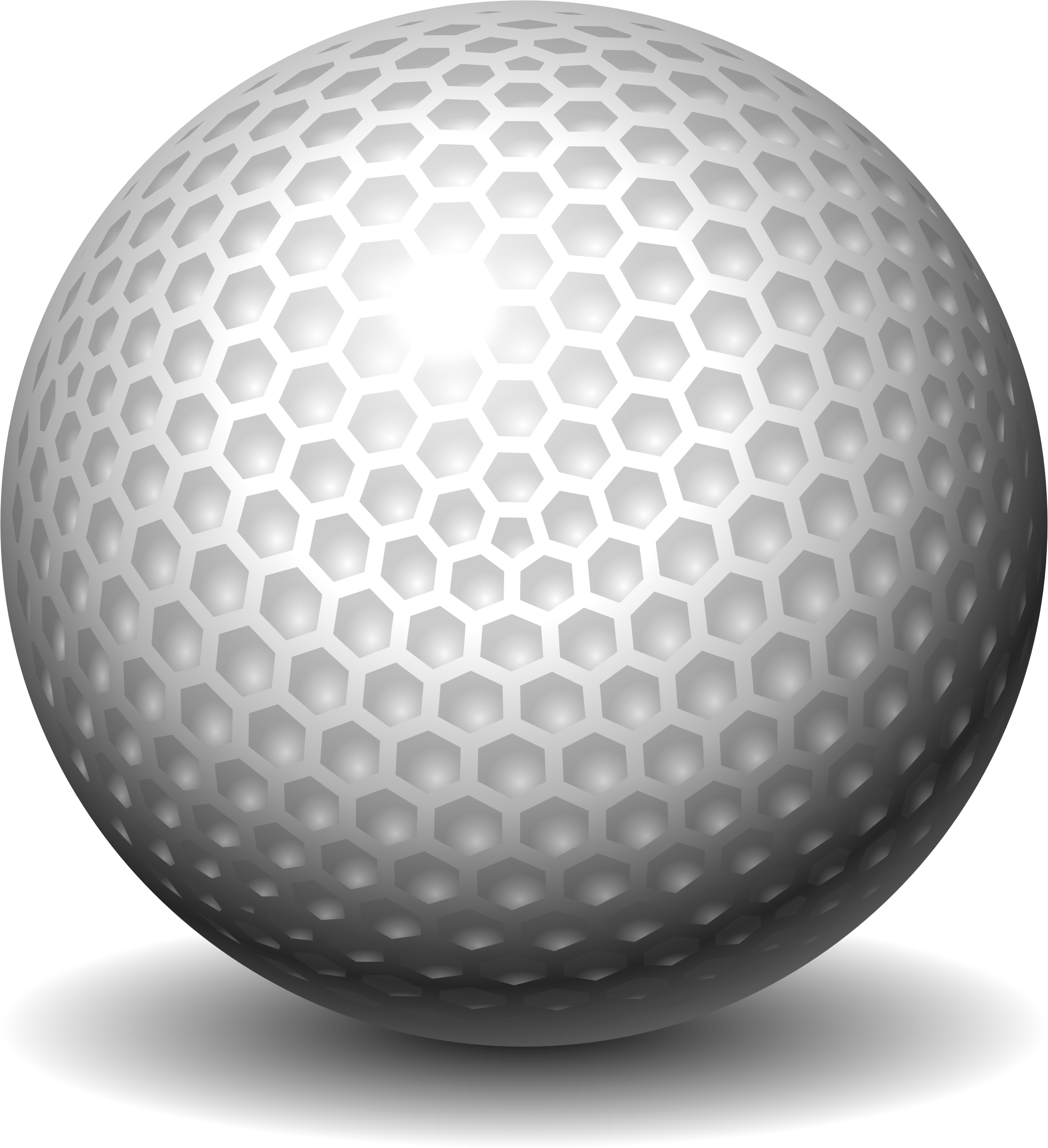 Golfo Kamuoliukas Big Image Png - Golf Ball Shower Curtain (2170x2379), Png Download