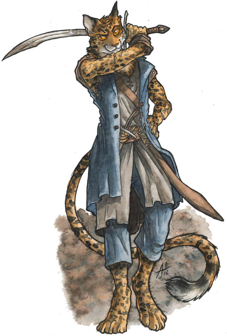 Pin By Morgan Meryl On Cats - Cat Sword (735x1088), Png Download