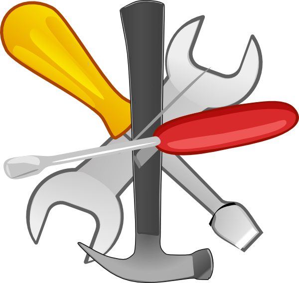 Free Construction Tools Clipart Image - Tools Clipart Png (600x568), Png Download