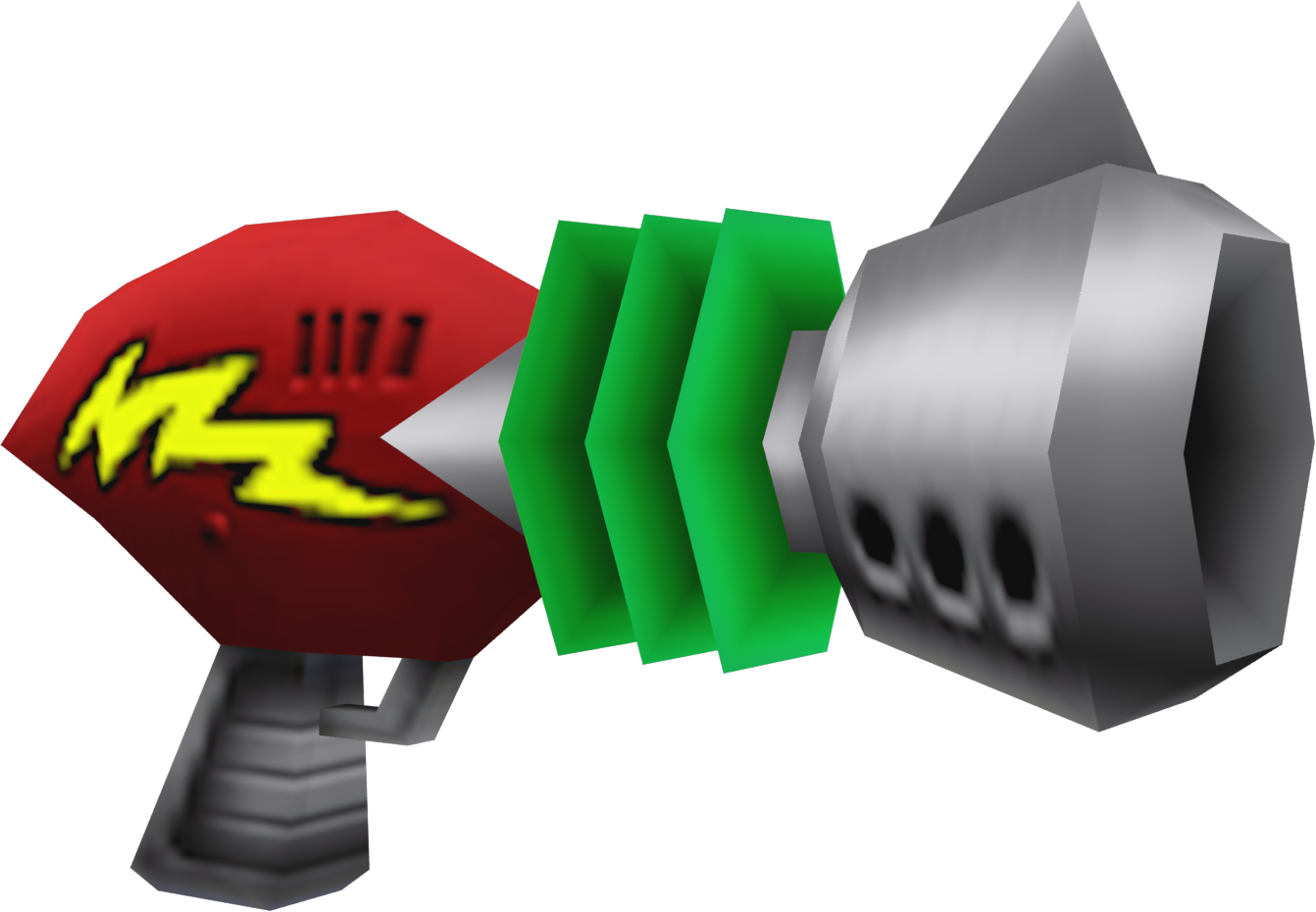 Crash Twinsanity Doctor Neo Cortex's Ray Gun - Crash Bandicoot Dr Neo Cortex Gun (1342x930), Png Download