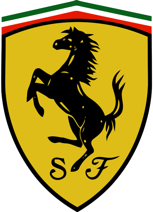 Scuderia Ferrari - Ferrari Logo Png (500x690), Png Download
