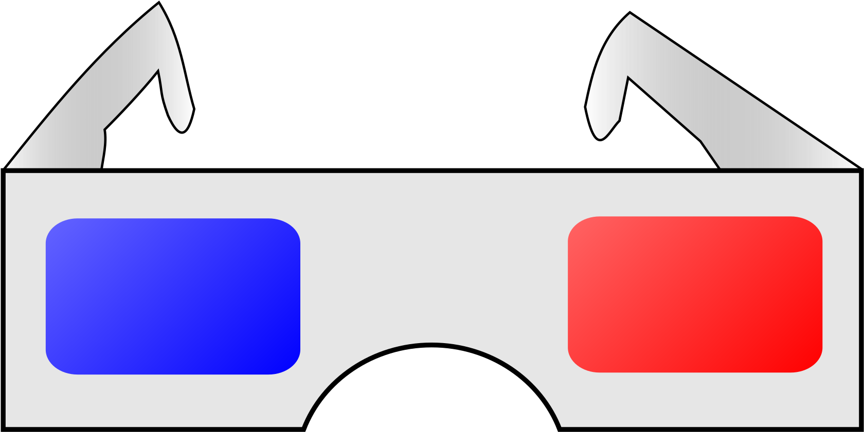 D Glasses Icons Png Free And 3d Glasses Clip Art (2400x2400), Png