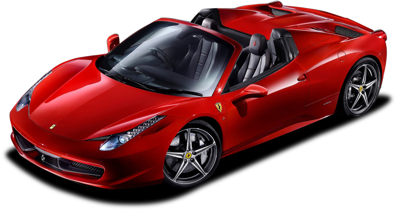 Download - Ferrari 458 Spider Transparent (615x393), Png Download
