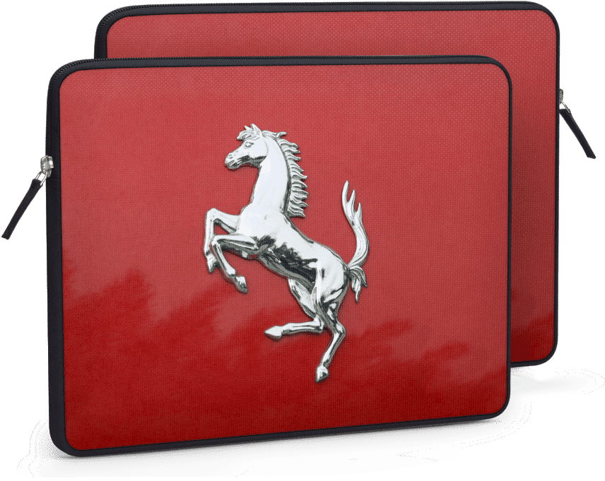 Dailyobjects Ferrari Rosso Reflection Ballistic Nylon - D C Motors (900x900), Png Download
