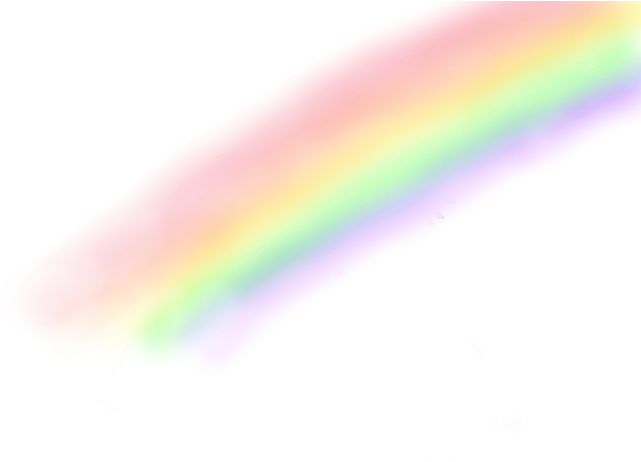 Lion Page - Rainbow Png Transparent (640x500), Png Download