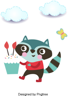 Creative Material Design For Cute Cartoon Animal Label, - 可愛 數字 (360x360), Png Download