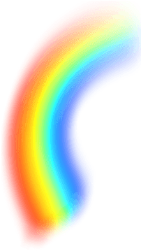 Blurry Rainbow Transparent Png - Rainbow Png Download (400x400), Png Download