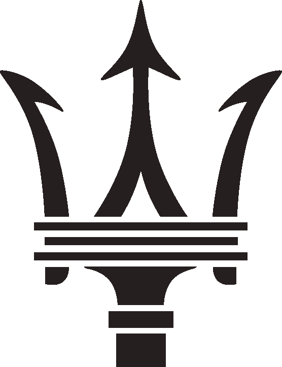 Png-svg Logo, Vector, Template Free Downloads Png&svg - Maserati Logo (556x723), Png Download