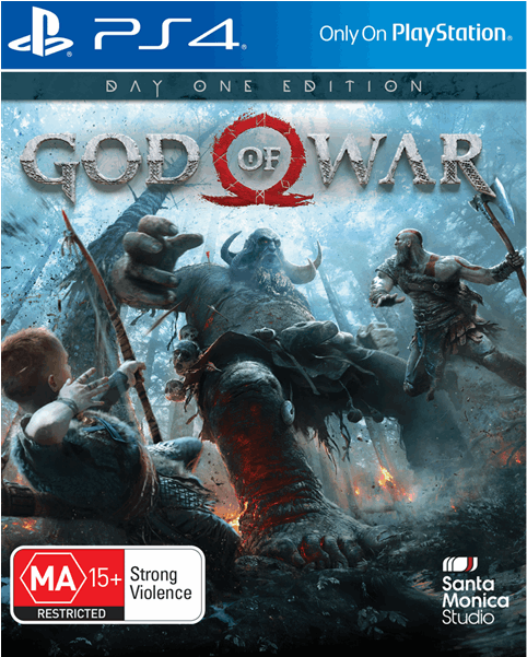 God Of War Ps4 Game (600x600), Png Download