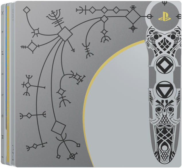 Sony Playstation®4 Pro 1tb Limited Edition God Of War - God Of War Ps4 Pro (786x587), Png Download